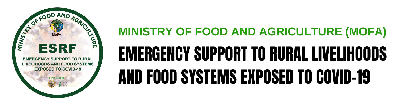 Emergency Support to Rural Livelihoods & Food Systems Exposed to COVID-19 (ESRF)